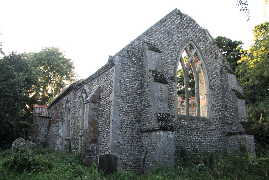 All Saints Church, Oxwich, Norfolk, August 2016 | Derelict Places ...