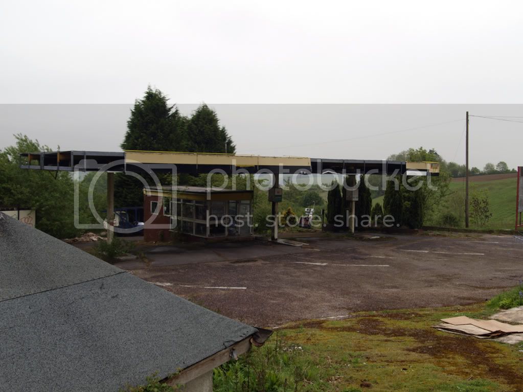 Haldon Thatch Service Station Devon Pic Heavy Derelict Places